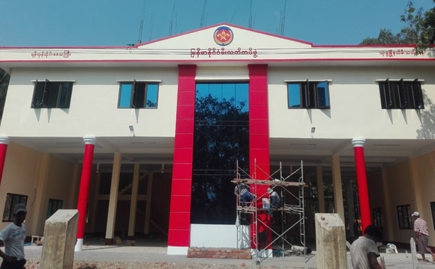 Thwone Gwa Fire Station RC Two Storeyed Building @ Yangon